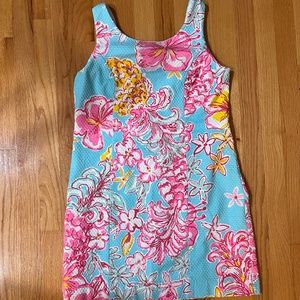 LILLY PULITZER Pink Blue Mini Dress